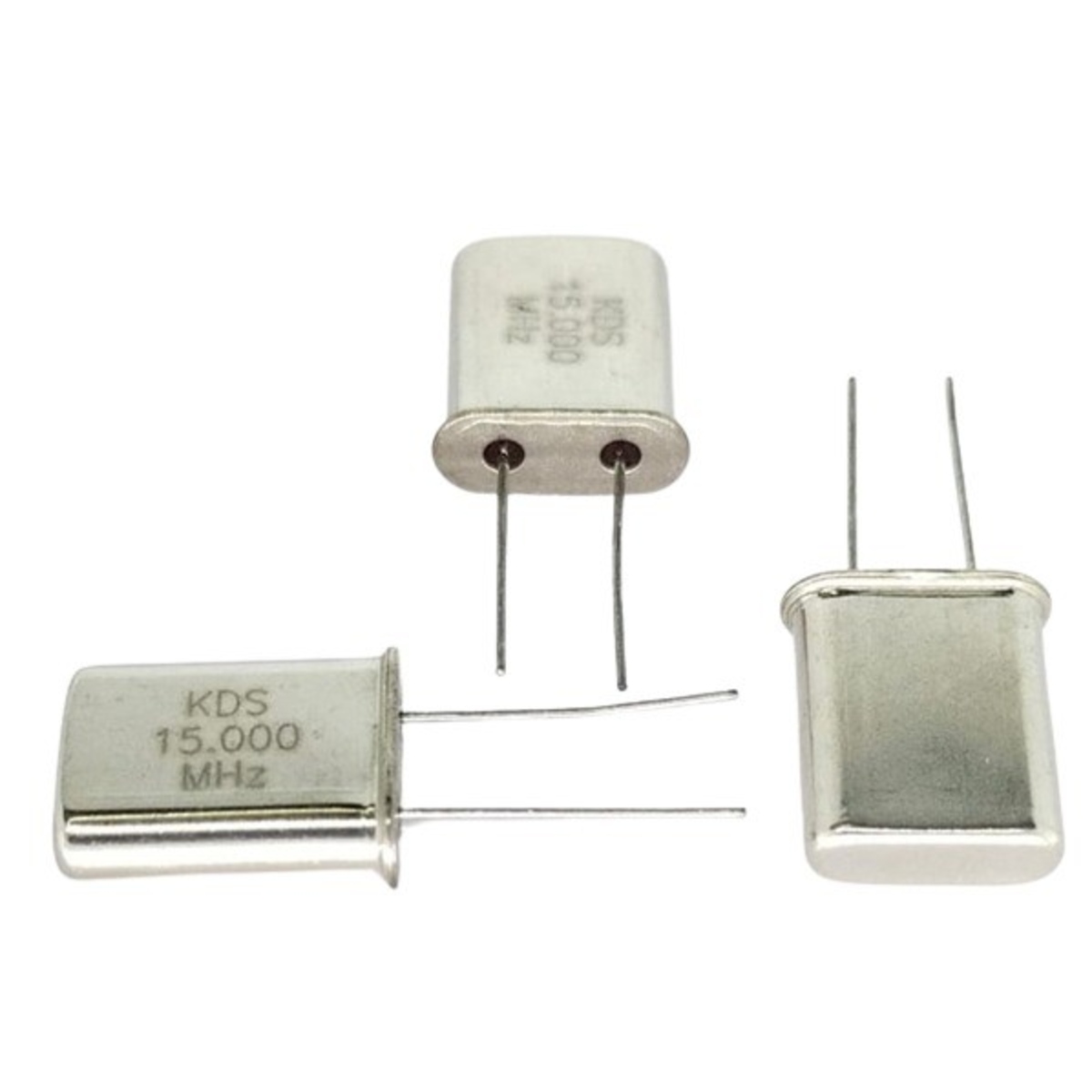 15MHz Crystal Resonator HC-49/U Through Hole Quartz Crystal (15MHz Crystal Oscillator) image 1