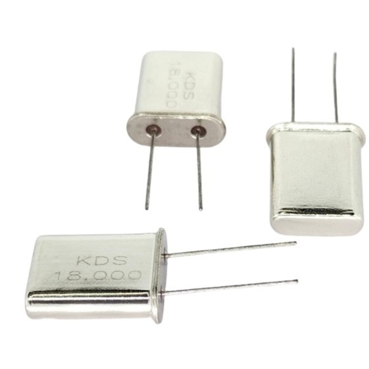 18MHz Crystal Full Size HC-49/U Quartz Crystal Resonator (18MHz Crystal Oscillator) image 1