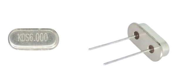 6MHz Crystal Cut Size HC49S Through Hole Quartz Frequency Crystal (6MHz Crystal Resonator) image 1