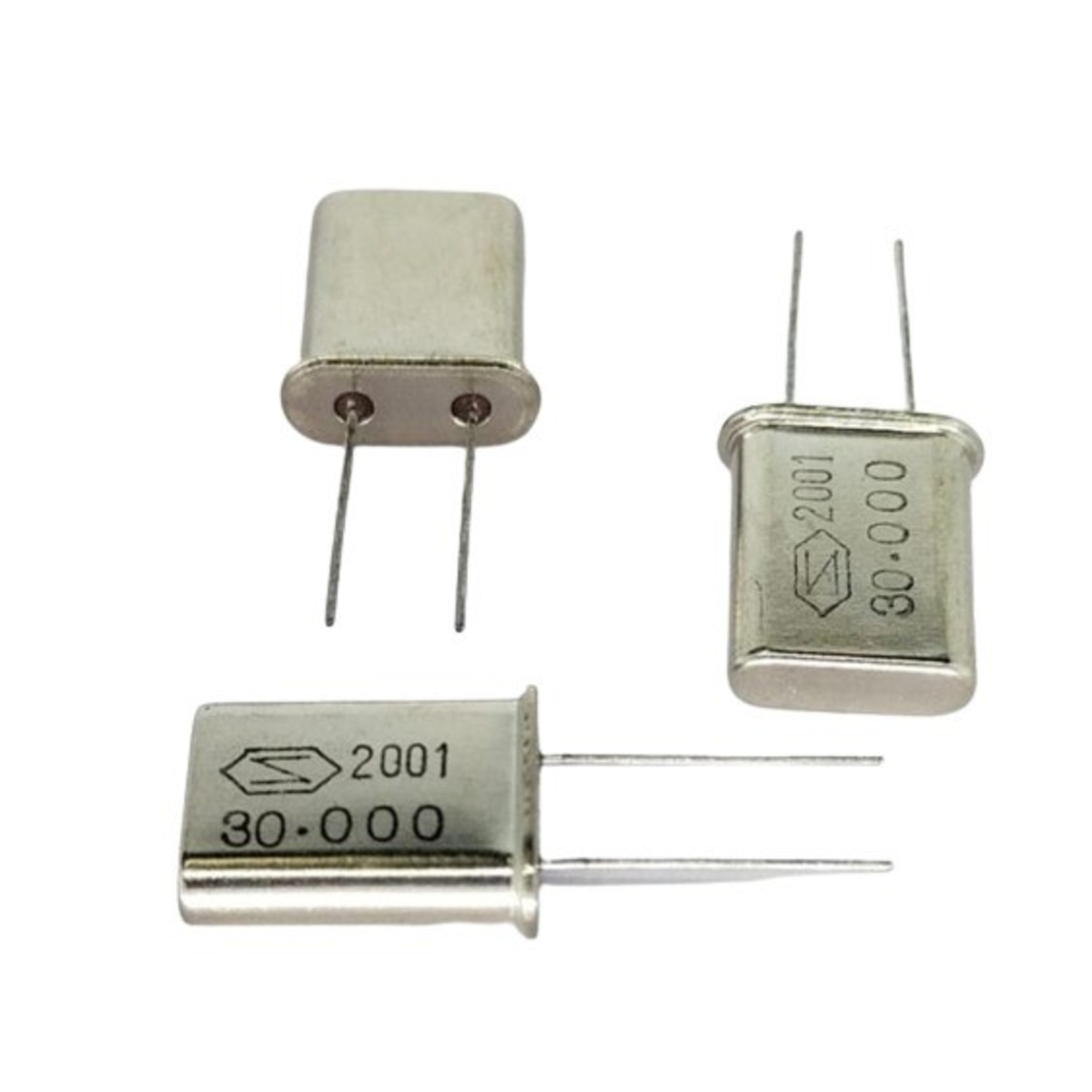 30MHz Crystal Full Size HC-49/U Quartz Crystal Resonator (30MHz Crystal Oscillator) image 1