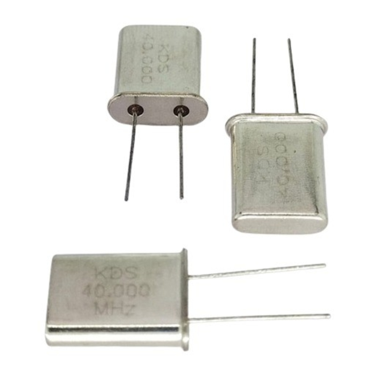 40MHz Crystal Full Size HC-49/U Quartz Crystal Oscillator (Quartz Crystal Resonator, Clock Crystal, Frequency Reference Crystal) image 1