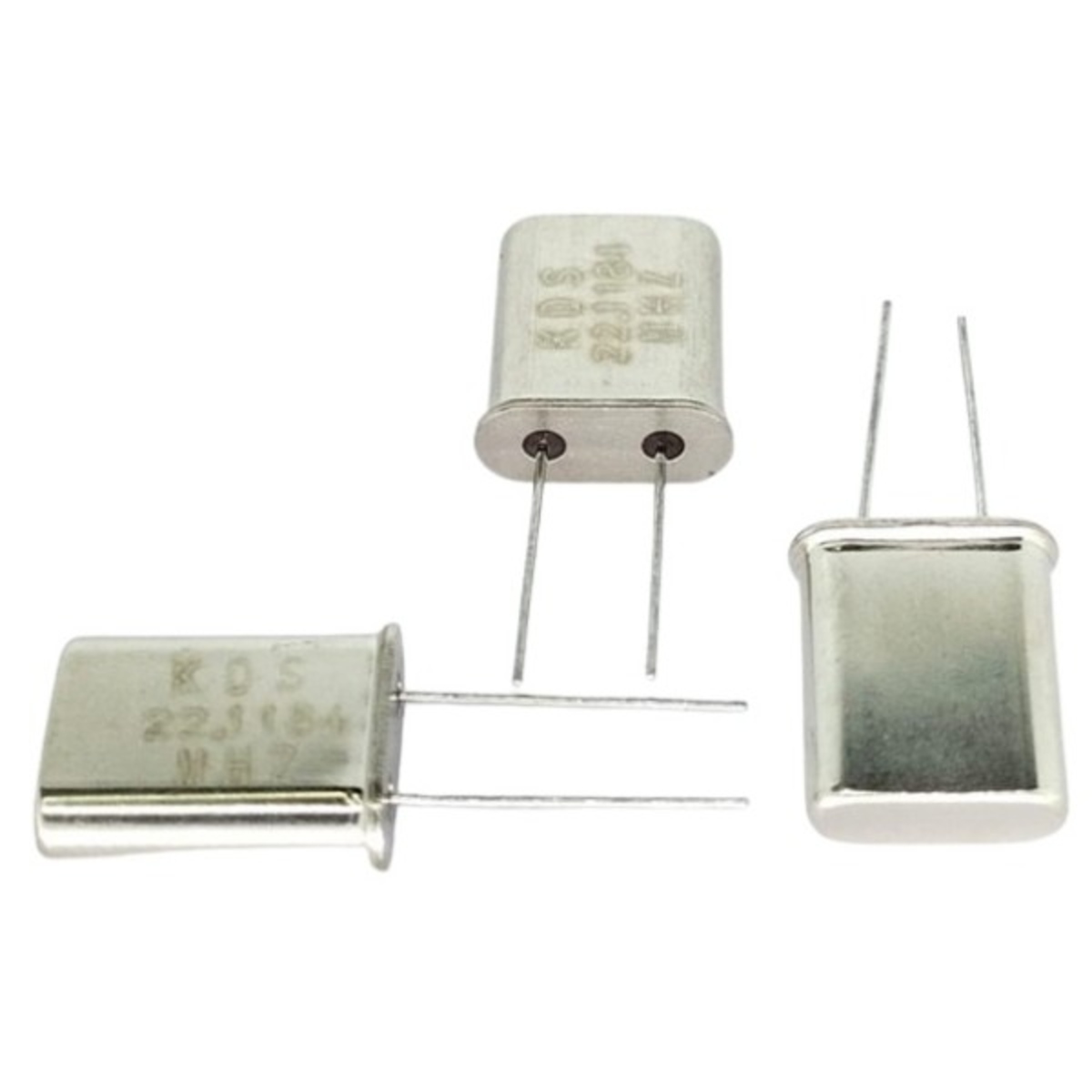 22.1184MHz Crystal HC49U Through Hole Resonator (Quartz Crystal, Frequency Crystal) image 1
