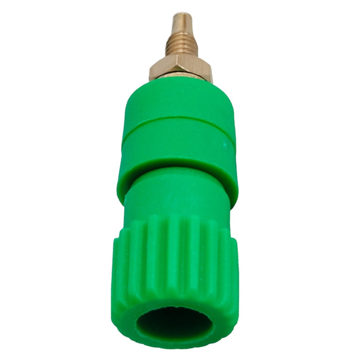 4mm 30A Terminal Panel Mount Banana Socket BTI-30 Green (Panel Mount Connector) image 4
