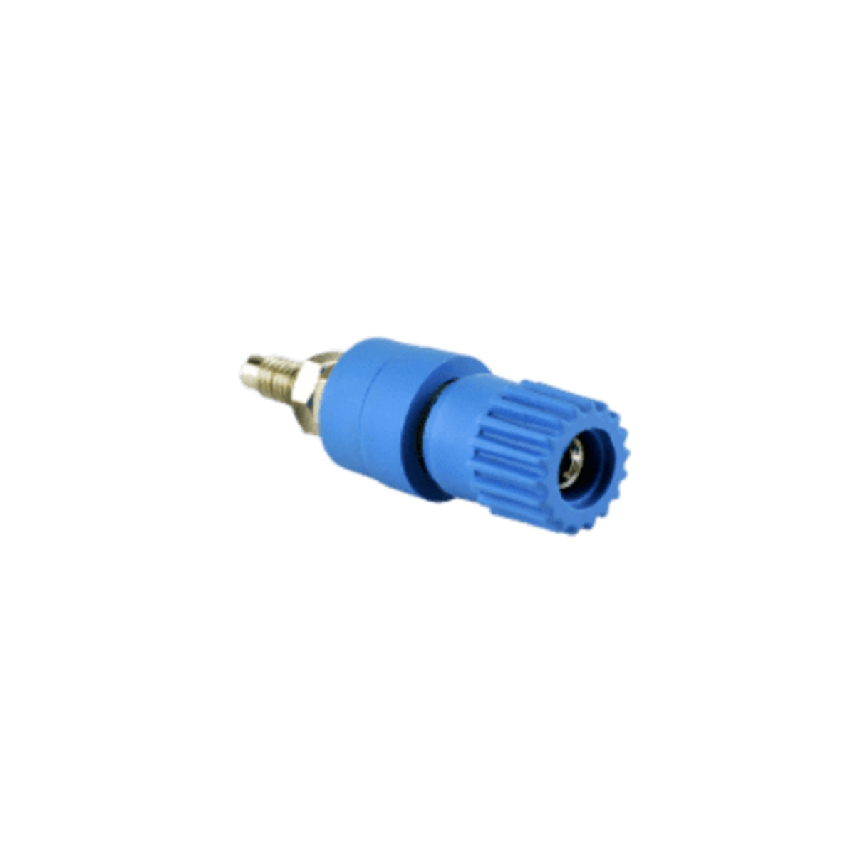 4mm 30A Terminal Panel Mount Banana Plug BTI-30 Blue (Panel Mount Binding Post Connector)
