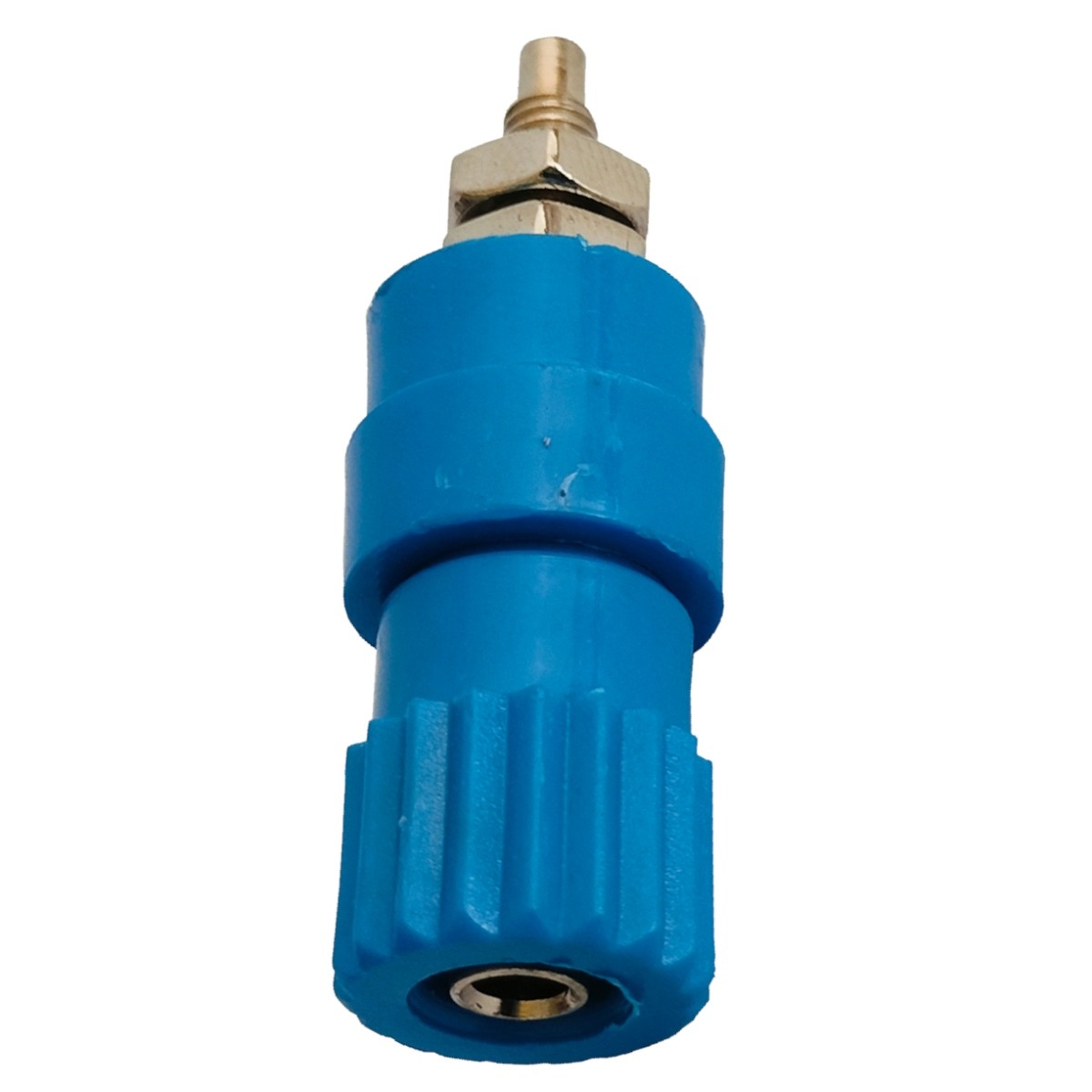 4mm 30A Terminal Panel Mount Banana Plug BTI-30 Blue (Panel Mount Binding Post Connector) image 4