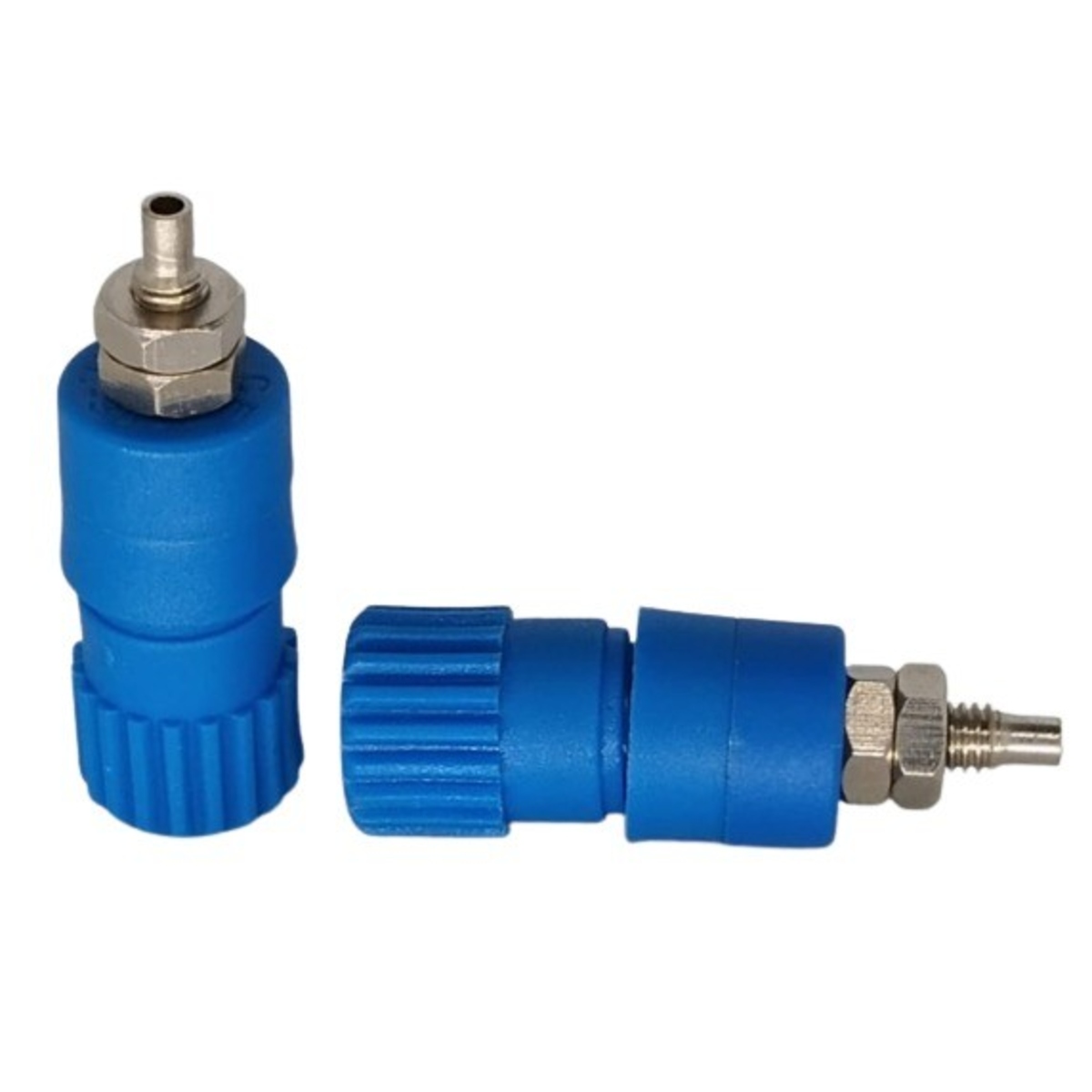 4mm 30A Terminal Panel Mount Banana Plug BTI-30 Blue (Panel Mount Binding Post Connector) image 1