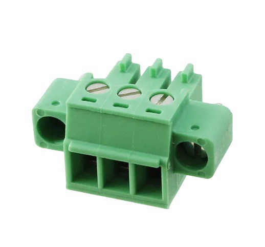 Terminal Block Plug 3 Position Straight 3.81mm PCB Connector (3POS Terminal Block Plug) image 1