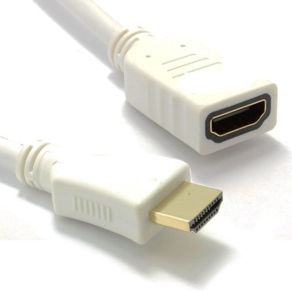 HDMI MALE TO HDMI FEMALE EXTENSION CABLE 1 M (3.3 ft) image 1