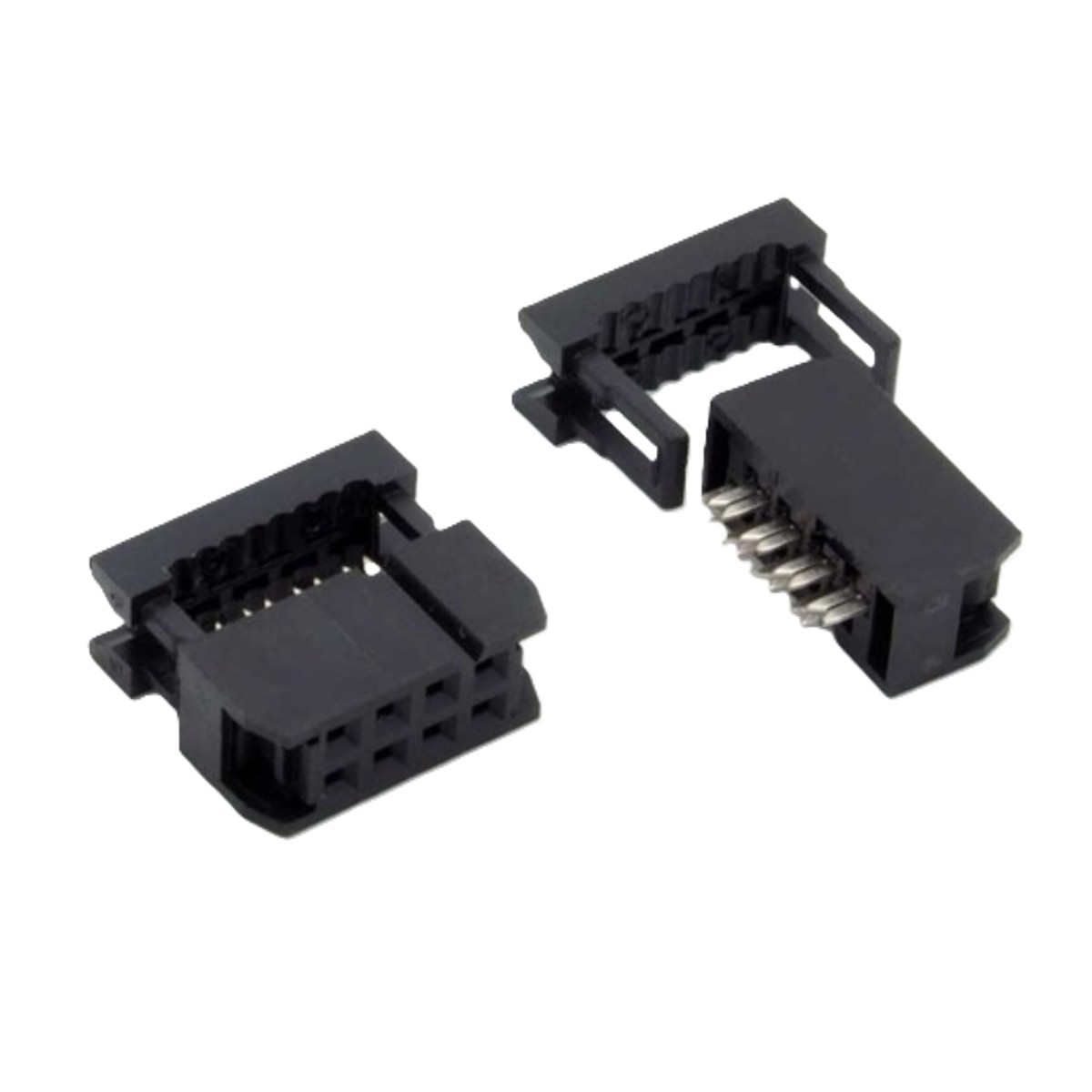 6 Pin FRC IDC Female Connector 3x2 Pin 2.54mm Ribbon Cable Connector (6 Pin IDC Connector) image 2