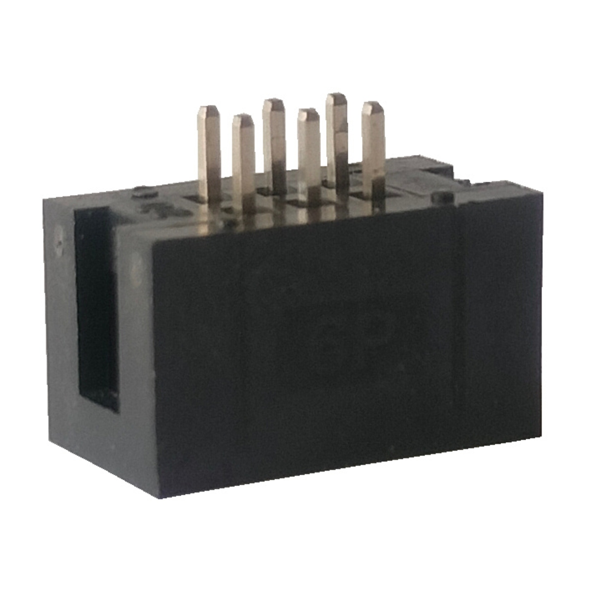 6 Pin FRC/IDC Box Header Straight Male 3x2 Pin 2.54mm (Ribbon Cable Box Header Connector) image 4