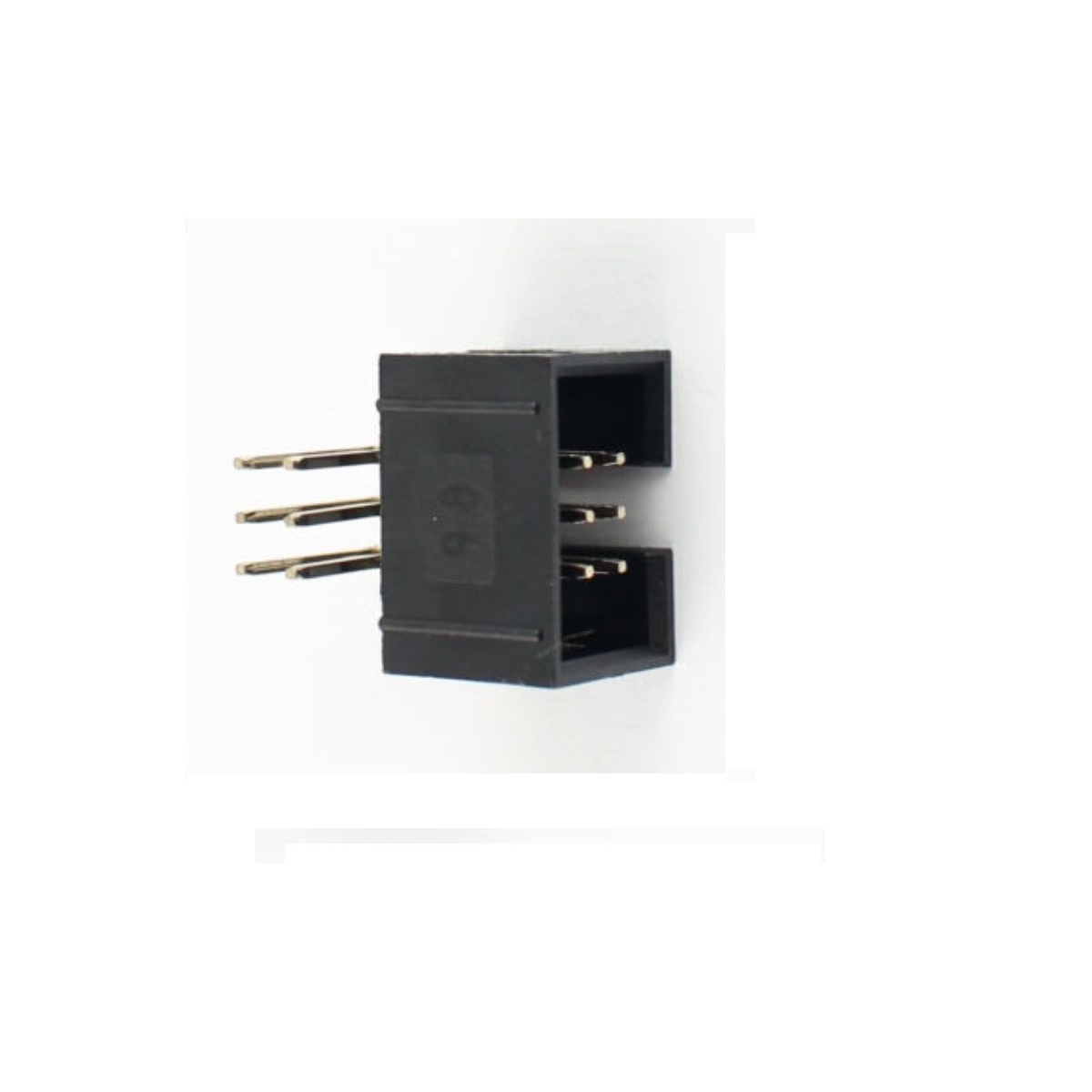 6 Pin FRC/IDC Right Angle Male Header Connector 3x2 Pin 2.54mm with Lock (Box Header Connector) image 2