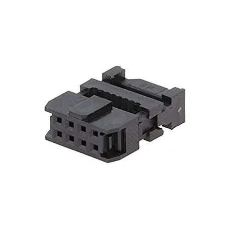 8 Pin FRC IDC Female Connector 4x2 Pin 2.54mm image 1