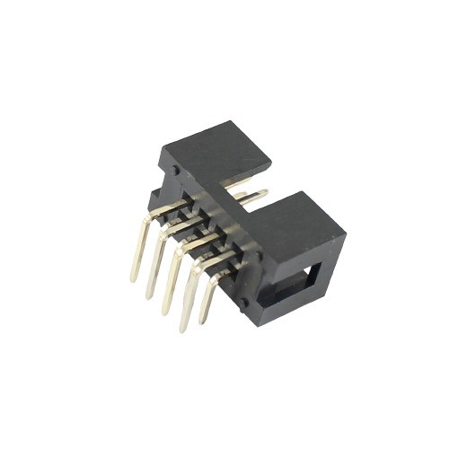 8 Pin FRC IDC Box Header Right Angle Male Connector 4x2 Pin 2.54mm PCB Header (8 Pin IDC Header) image 1