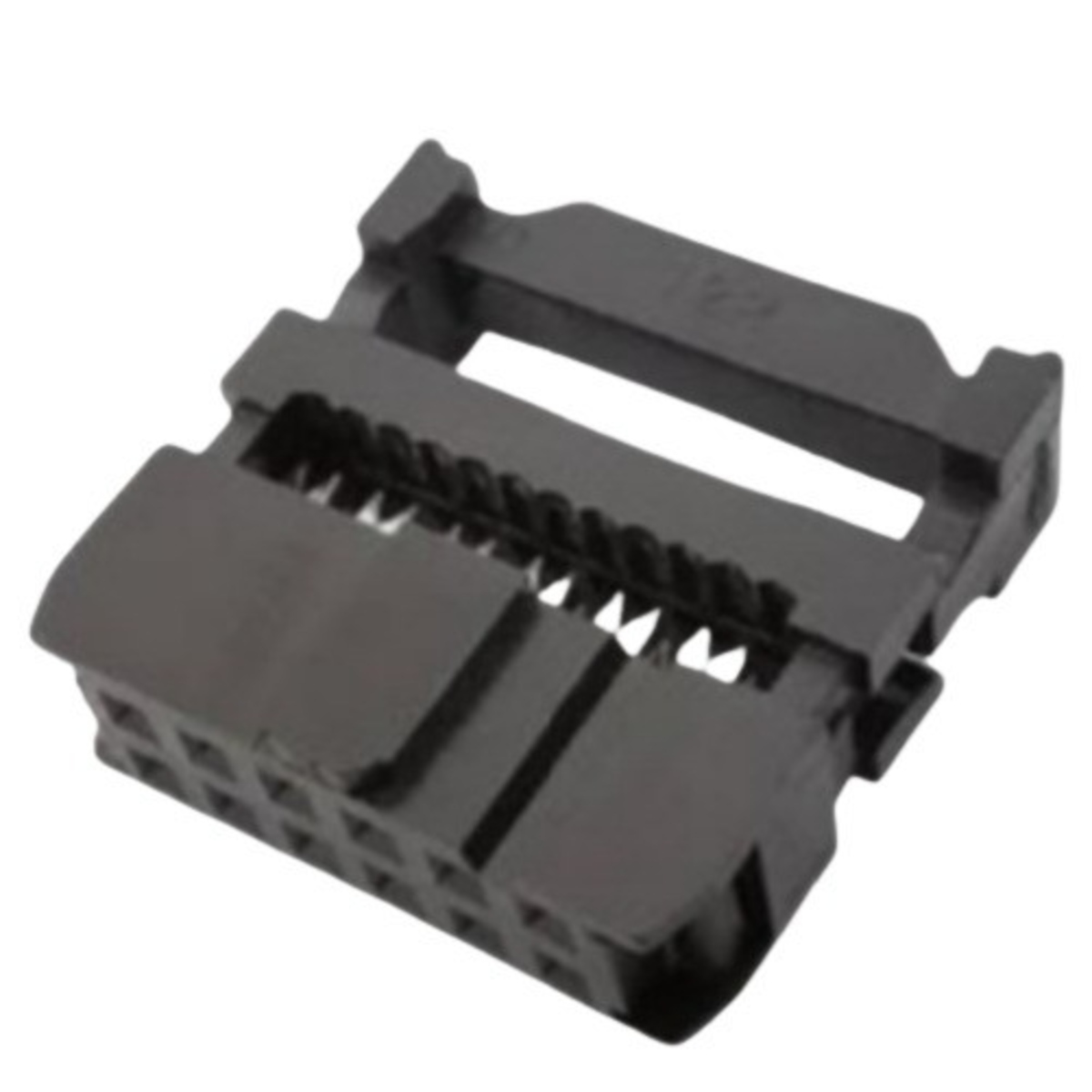 12 Pin FRC/IDC Female Connector 6x2 Pin 2.54mm (Ribbon Cable IDC Connector) image 1
