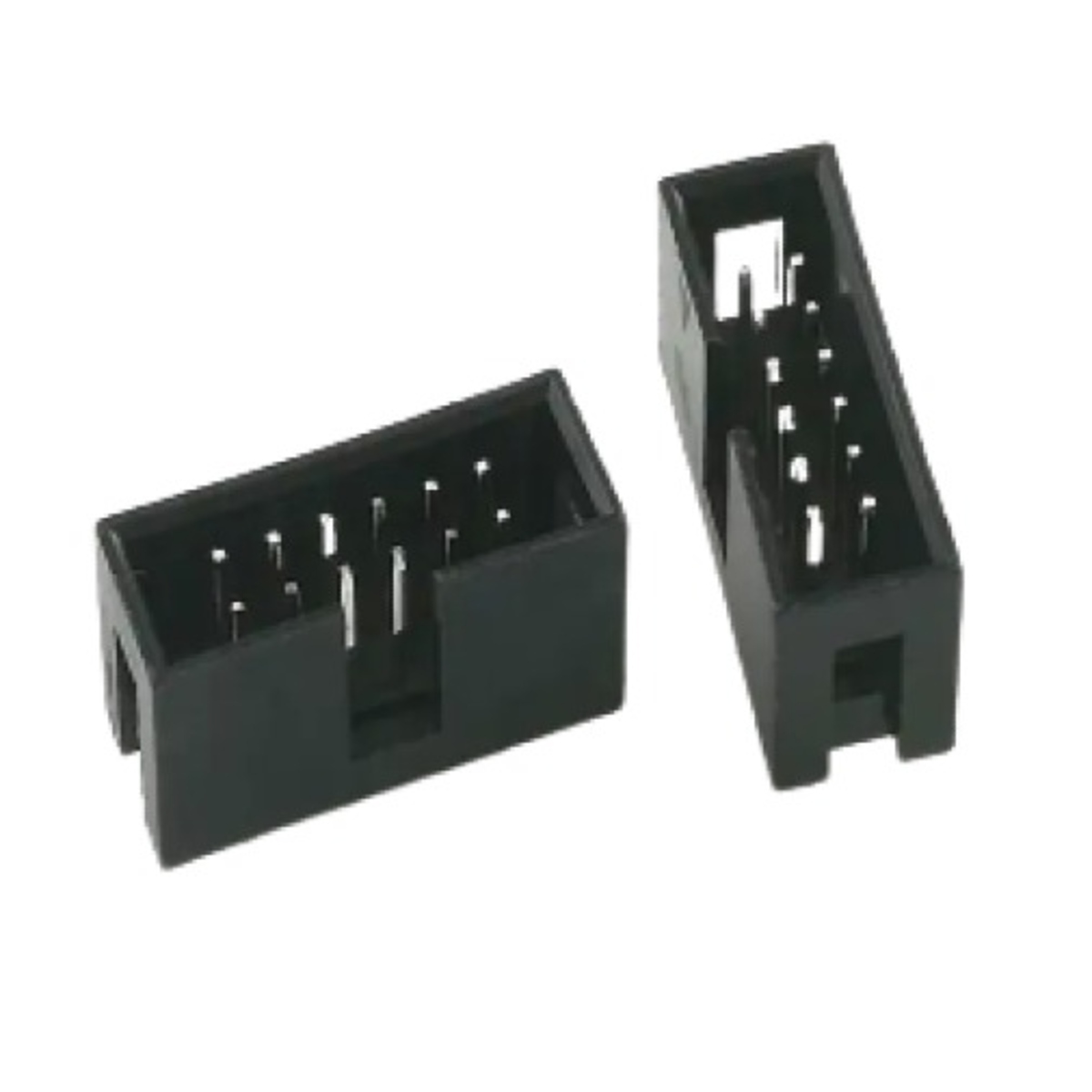 12 Pin FRC IDC Box Header Straight Male Connector 6x2 Pin 2.54mm PCB Header (12 Pin IDC Header) image 1