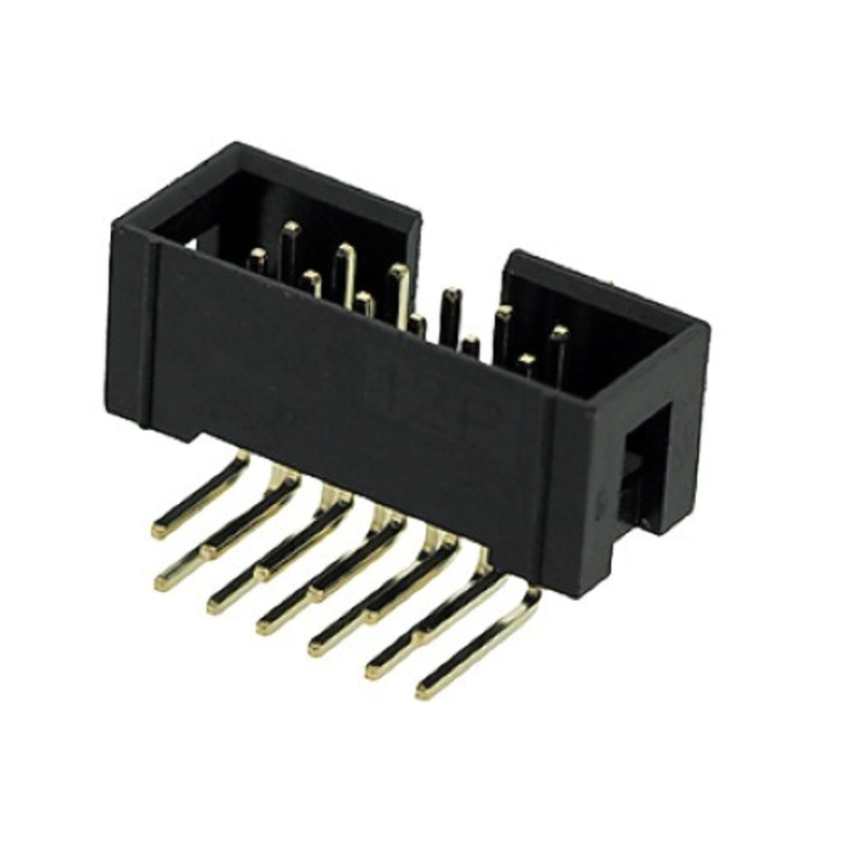 12 Pin FRC IDC Box Header Right Angle Male Connector 6x2 Pin 2.54mm PCB Header (12 Pin IDC Header) image 1