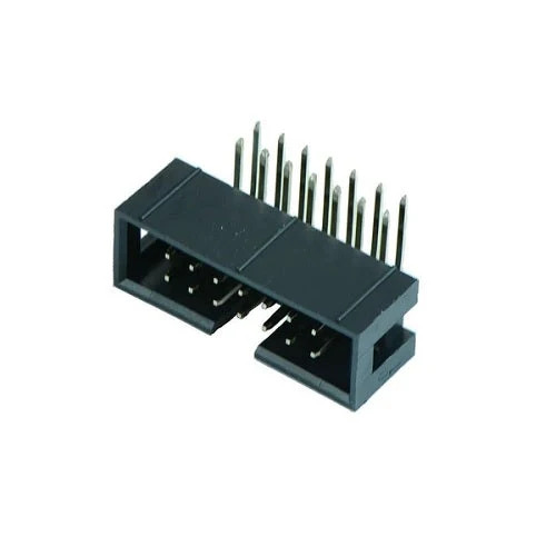 14 Pin FRC/IDC Box Header Right Angle Male Connector 7x2 Pin 2.54mm (IDC Box Header Connector) image 1