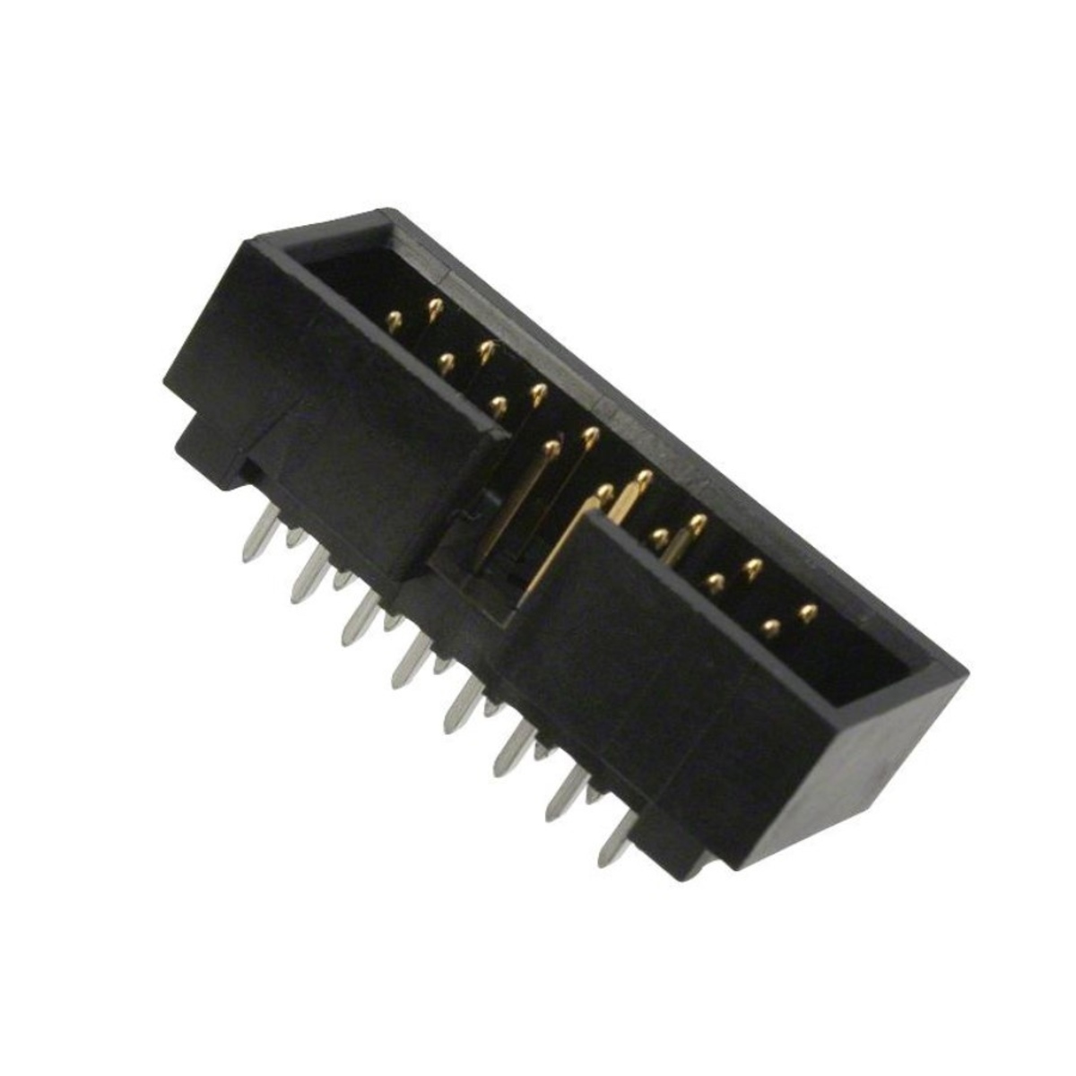 16 Pin FRC IDC Box Header Straight Male Connector 8x2 Pin 2.54mm (Ribbon Cable Box Header Connector) image 2