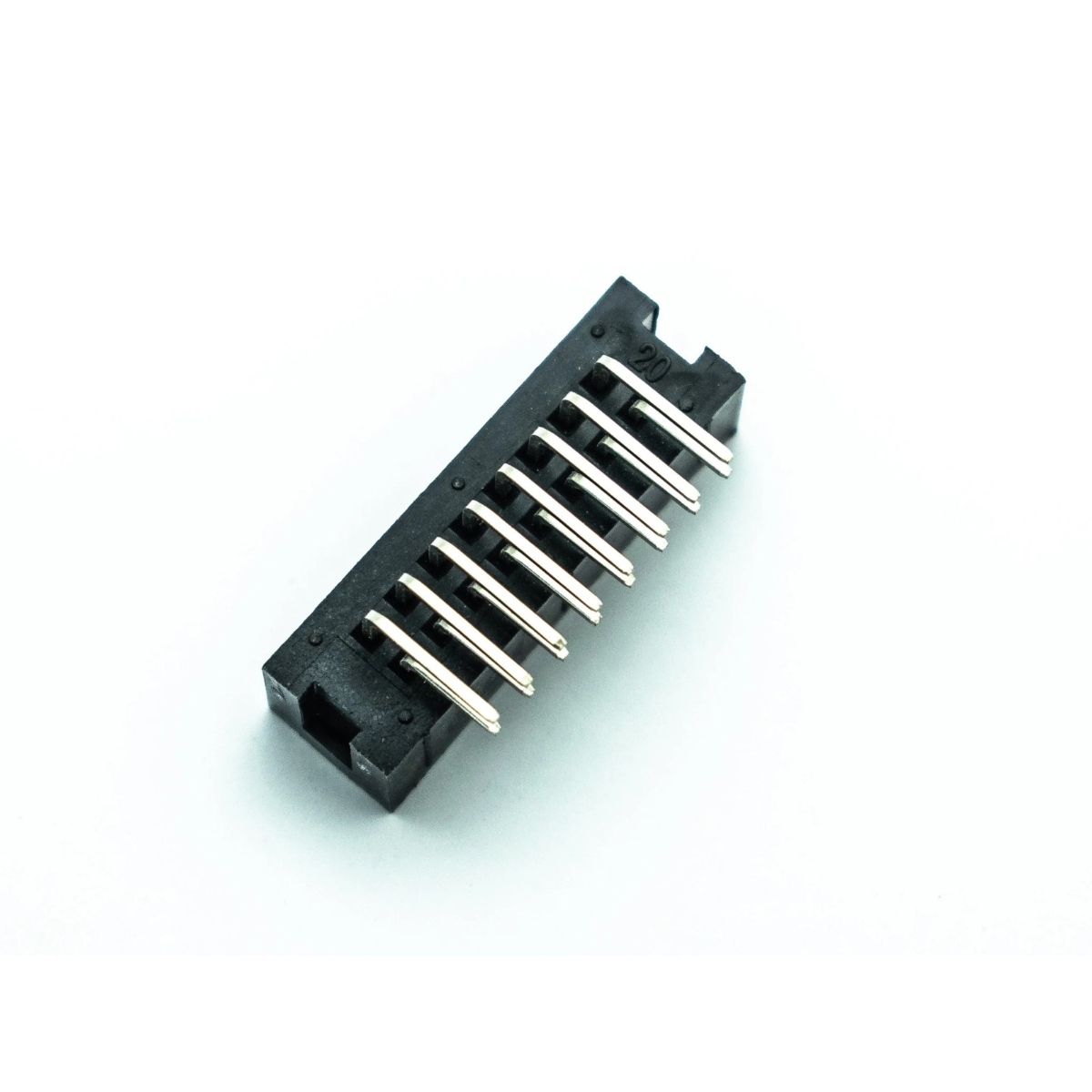 16 Pin IDC Box Header Right Angle Male Connector (2.54mm PCB Header, FRC Connector) image 2