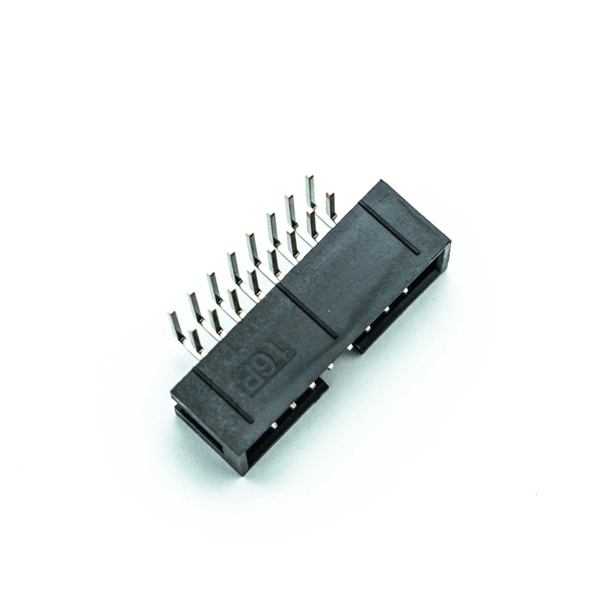 16 Pin IDC Box Header Right Angle Male Connector (2.54mm PCB Header, FRC Connector) image 3