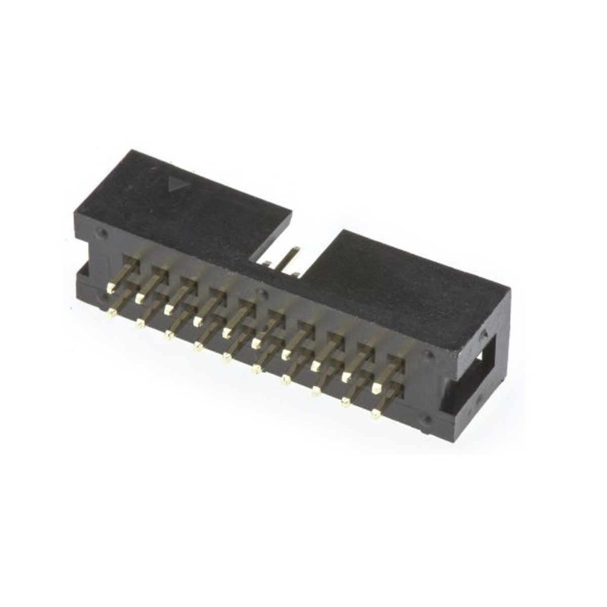 20 Pin FRC/IDC Box Header Straight Male Connector 10x2 Pin 2.54mm (IDC Box Header Connector) image 2