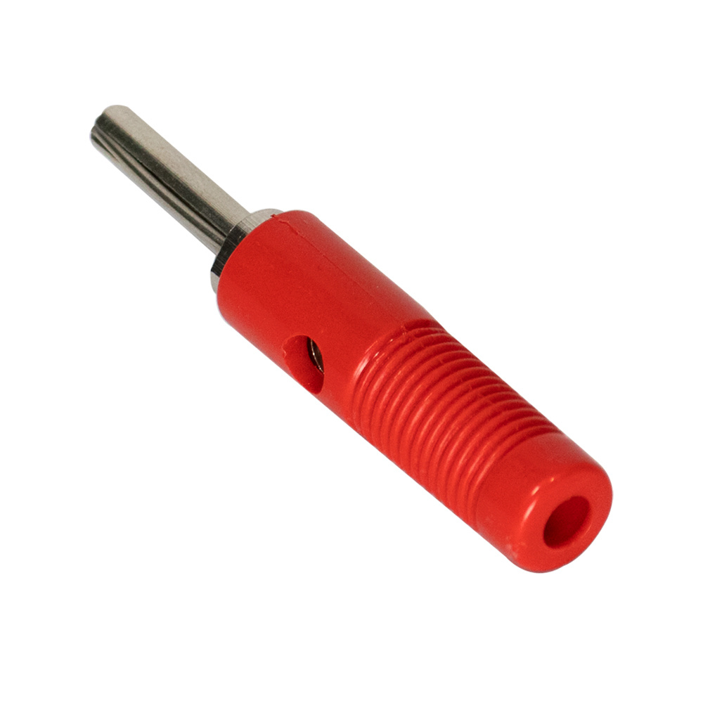4mm Banana Plug Red Colour Armstrong Make Test Connector (4mm Banana Plug) image 1
