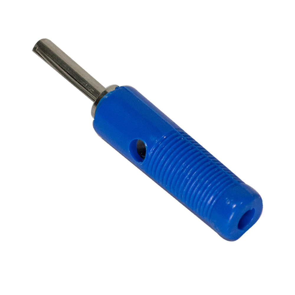 4mm Banana Plug Blue (Male Test Connector) image 1