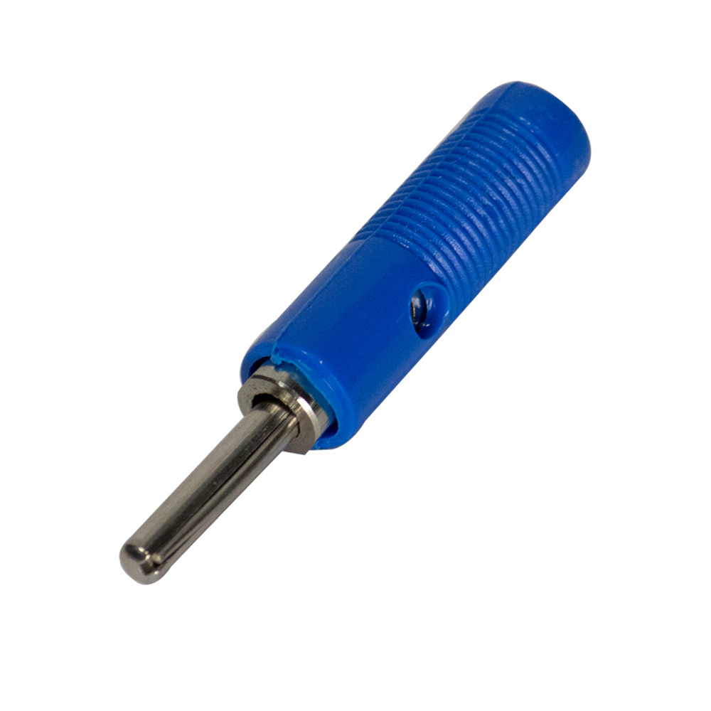 4mm Banana Plug Blue (Male Test Connector) image 2