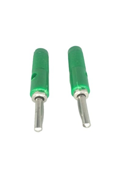 4 MM BANANA PLUG - GREEN COLOUR   image 1