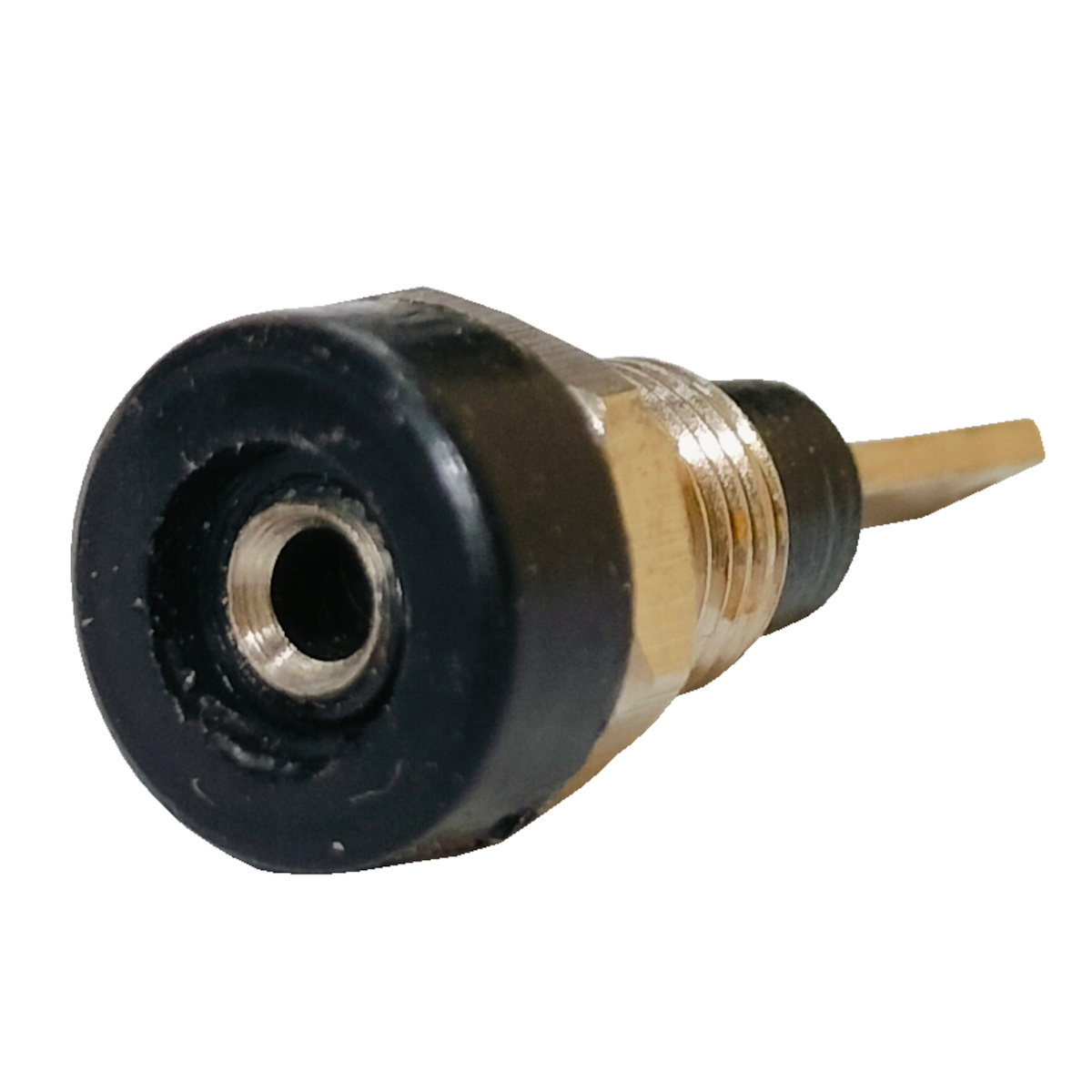 2mm Banana Socket Black (Female Panel Mount Connector) image 2