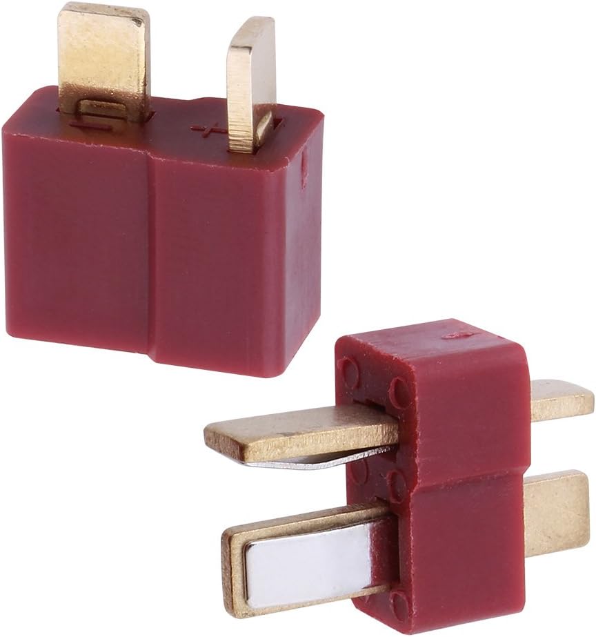 T Plug Connector Male Female Pair for RC LiPo Battery (Deans Style Power Connector) image 3