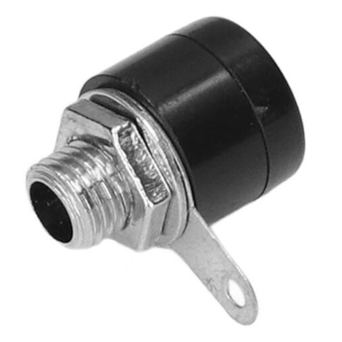 4mm Banana Socket Black (Female Panel Mount Connector) image 1