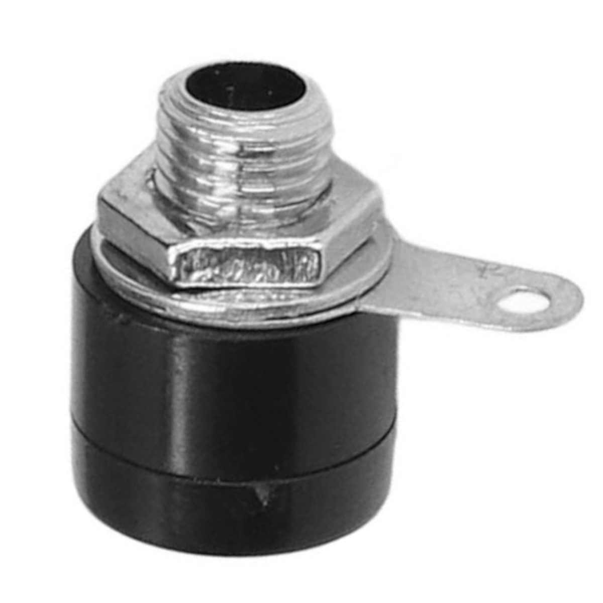 4mm Banana Socket Black (Female Panel Mount Connector) image 2