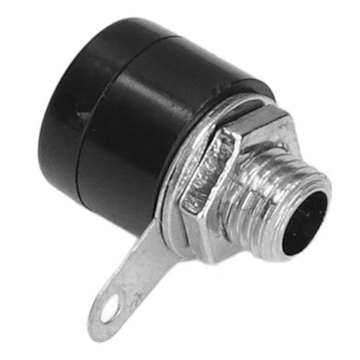 4mm Banana Socket Black (Female Panel Mount Connector) image 3