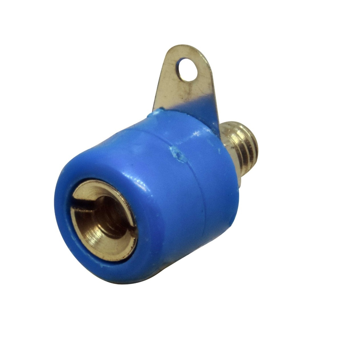 4mm Banana Socket Dark Blue (Female Panel Mount Connector) image 4