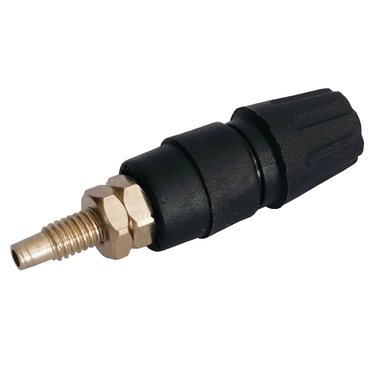 2mm 5A Terminal Panel Mount Banana Socket BTI-5 Black (Panel Mount Connector) image 2