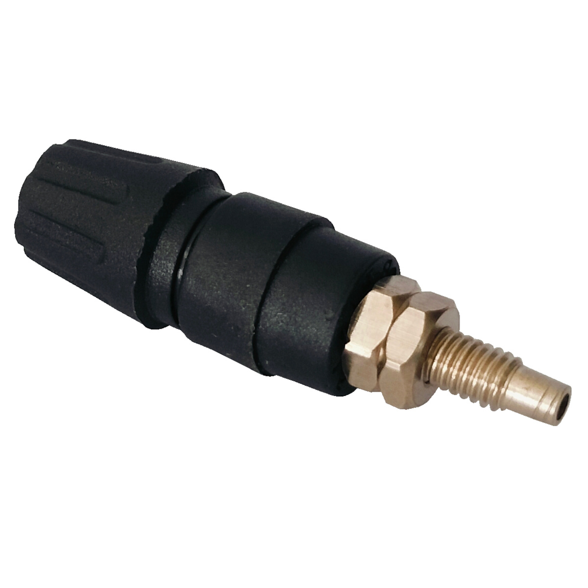 2mm 5A Terminal Panel Mount Banana Socket BTI-5 Black (Panel Mount Connector) image 3