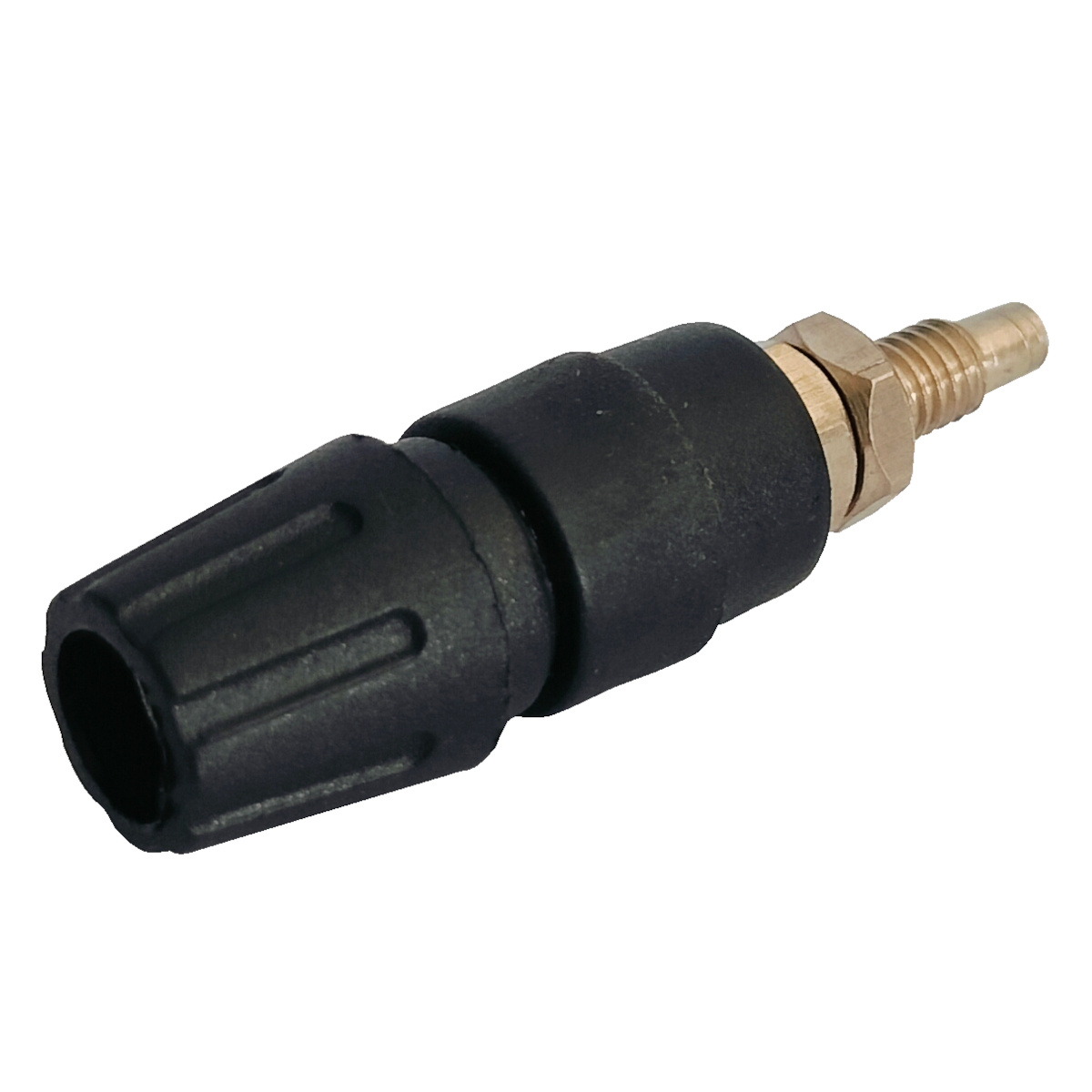 2mm 5A Terminal Panel Mount Banana Socket BTI-5 Black (Panel Mount Connector) image 4