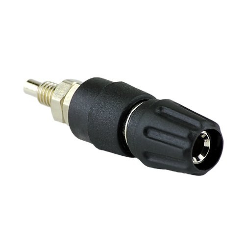 2 MM-5 Amp Terminal Panel Mounting Banana Plug BTI-5 Black  image 1