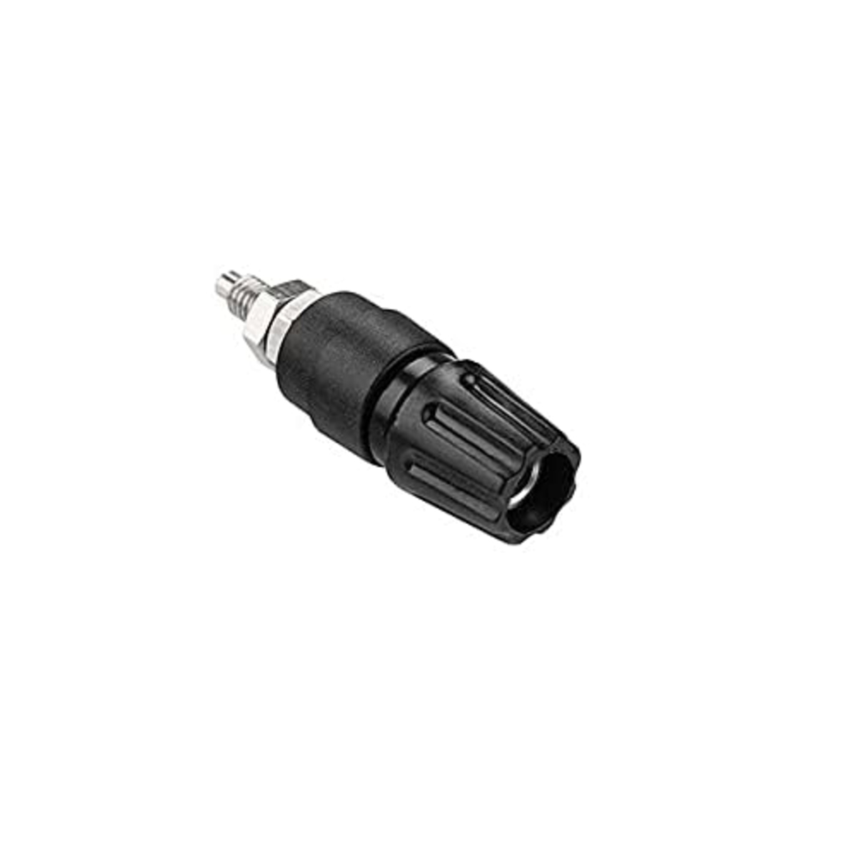 4mm 15A Terminal Panel Mount Banana Socket BTI-15 Black (Panel Mount Connector) image 2