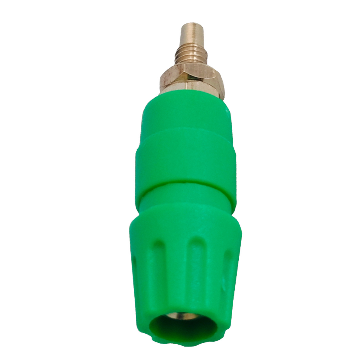 4mm 15A Terminal Panel Mount Banana Socket BTI-15 Green (Panel Mount Connector) image 2