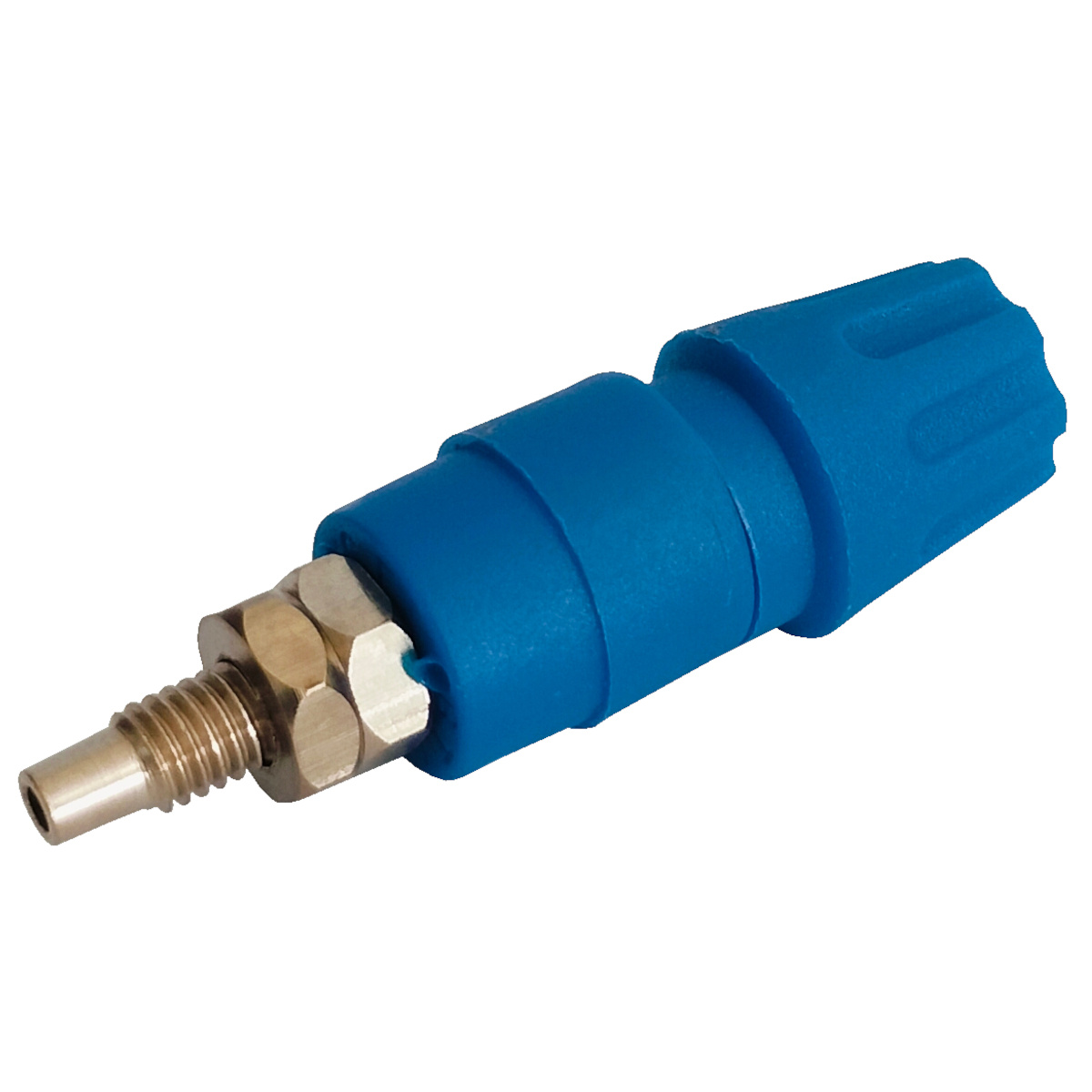 4mm 15A Terminal Panel Mount Banana Socket BTI-15 Blue (Panel Mount Connector)