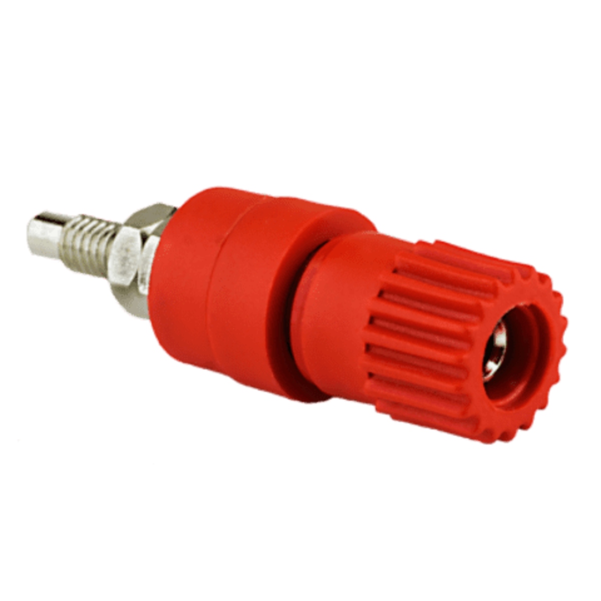 4mm 30A Terminal Panel Mount Banana Socket BTI-30 Red (Panel Mount Connector) image 1
