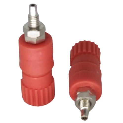 4 MM-30 Amp Terminal Panel Mounting Banana Plug BTI-30  Red image 1