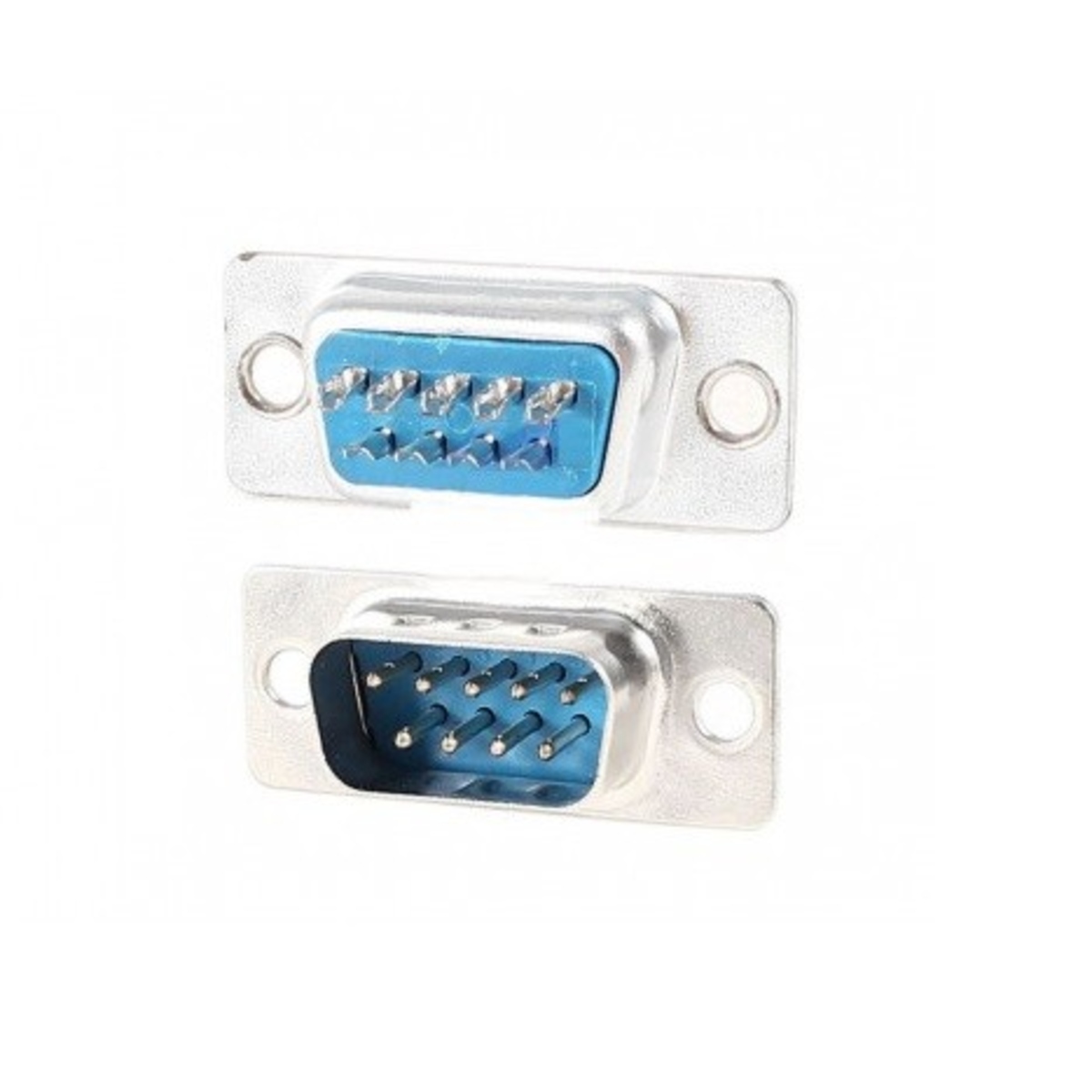 DB9 Pin D Sub Male Connector Solder Type for Serial Communication (9 Pin D-Sub Male Connector) image 1