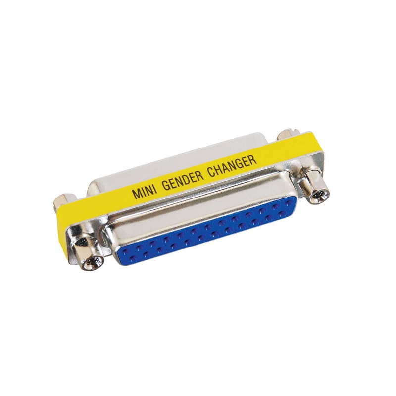 DB25 Female to Female Gender Changer Adapter (25 Pin D-Sub Connector) image 1
