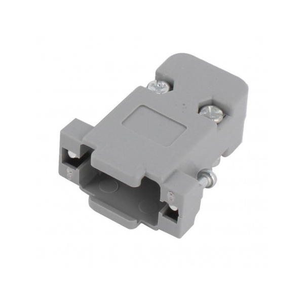 9 Pin D-Sub Connector Dust Cover Grey Plastic Protective Cap (DB9 Connector Protection Cover) image 2