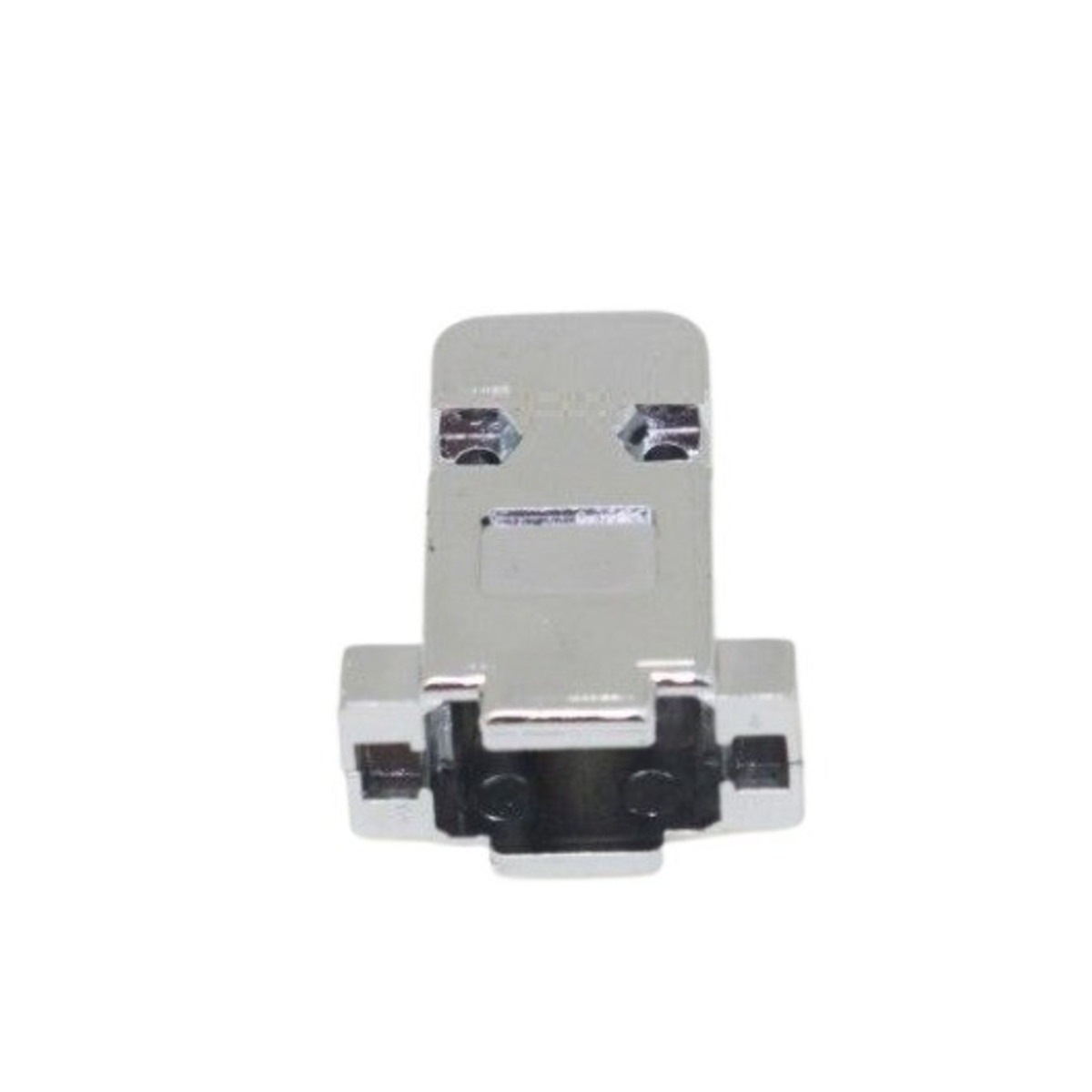 9 Pin Chrome Plated D-Sub Dust Cover Connector Protection Cap (DB9 Metal Dust Cover) image 1
