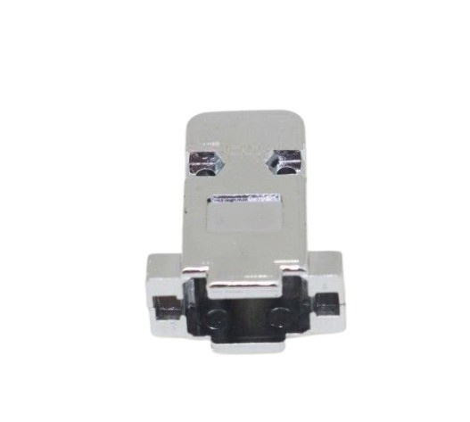 9 Pin Chrome Plated D Sub Dust Cover Connector Protection Cap (9 Pin Dust Cover) image 1