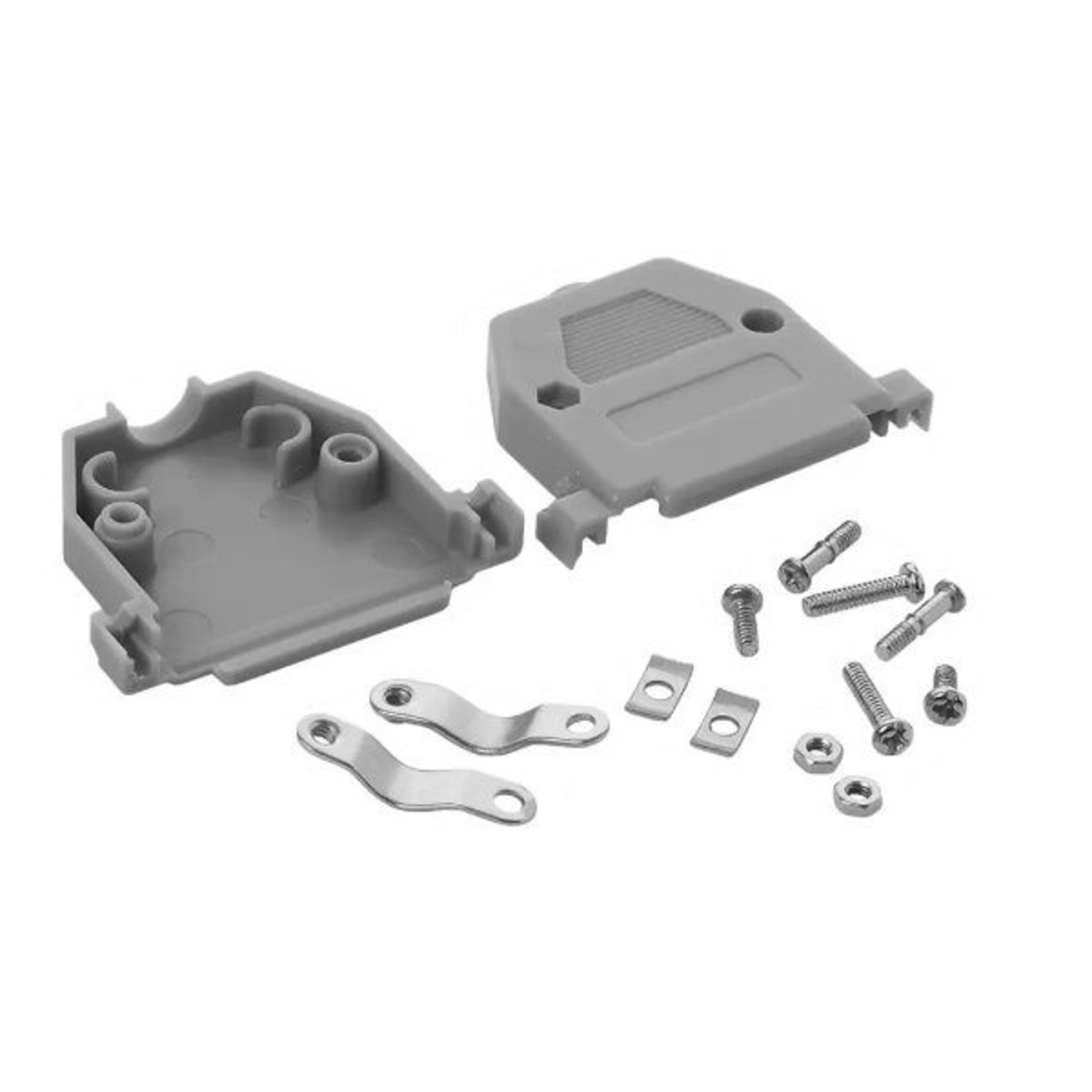 15 Pin Plastic Grey Dust Cover for D-Sub Connector (DB15 Protective Dust Cap) image 1